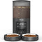 Automatic Cat Feeders for 2 Cats - 6L Cat Food Dispenser with Double Bowls, Programmable Timed Cat Feeder up to 6 Meals per Day with 10S Voice Recorder, Support Dual Power Supply